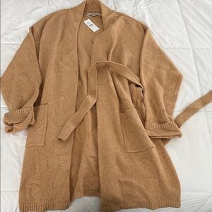 LOFT Tan Women's Cardigan Sweater